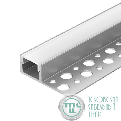 Профиль ARH-DECORE-S12-LINE-EDGE-3000 ANOD L3000 алюм. Arlight 052994