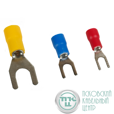 Наконечник вилочный НВИ OptiKit T-V-PVC-2-5 (уп.100шт) КЭАЗ 278059