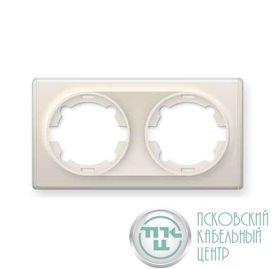 Рамка 2-м Florence беж. 1E52201301 OneKeyElectro 2172806