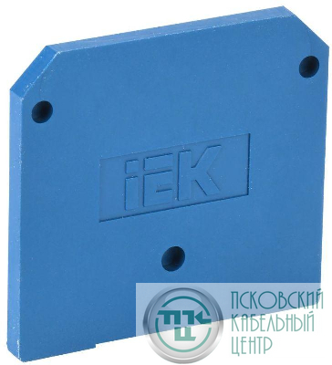 Заглушка для ЗНИ-35кв.мм (JXB125А) син. IEK YZN10D-ZGL-035-K07