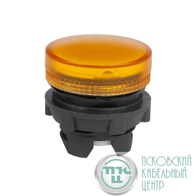 Головка сигнальной лампы OptiSignal D22 A5-L-5 желт. пластик ZB5AV053 КЭАЗ 332303