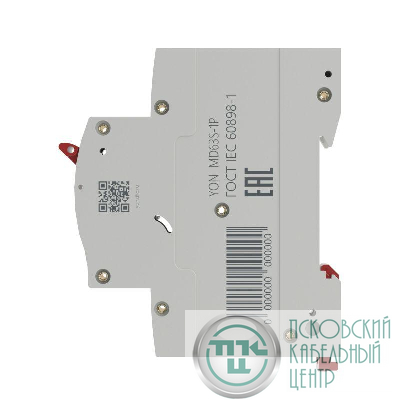 Выключатель автоматический модульный 1п C 32А 4.5кА YON max MD63S YON MD63S-1PC32