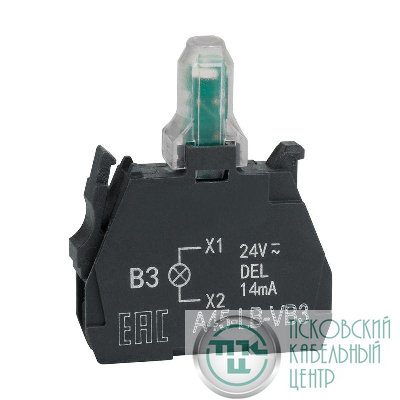Блок световой OptiSignal D22 A45-LB-VM3 зел. 230-240VAC ZBVM3 КЭАЗ 332208