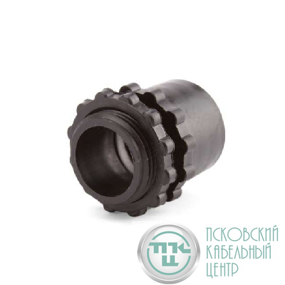 Муфта вводная МВП 32 для металлорукава с наружн. резьбой (уп.40шт) Fortisflex 49650