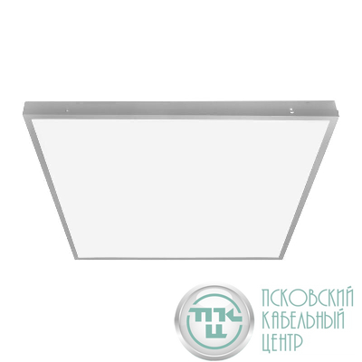 Светильник светодиодный PPL 595/U-E1 OPAL 40Вт 4000К IP40 Ra90 с БАП 1час (кнопка "тест") ДВО/ДПО универсальный панель равномерная засветка Pro+ JazzWay 5050105