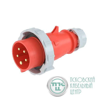 Вилка эл. каб. 32А 3P+E+N 400В IP67 DKC DIS2183237