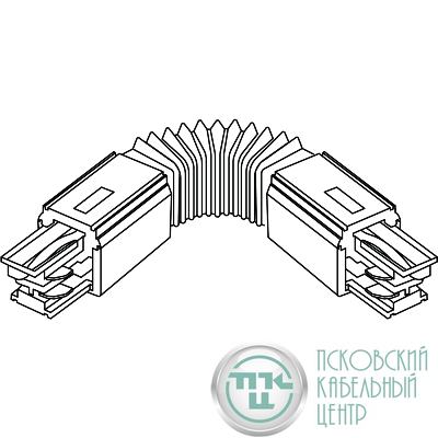 Соединение гибкое TF черн. СТ 4909001010