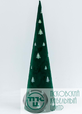 Светильник настольный "Конус" 10LED флок 11х38см тепл. бел. КОСМОС KOC_TAB-B107