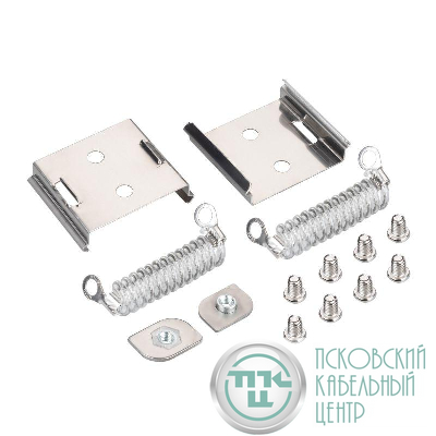 Трос-пружина страховочный LINE-5075-HONEYCOMB металл (комплект) Arlight 044890