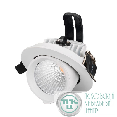 Светильник светодиодный LTD-EXPLORER-R100-12W Day4000 WH 38 deg IP20 металл Arlight 024027