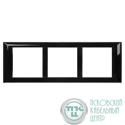 Рамка-суппорт 6мод. Avanti для "In-liner Front" черн. DKC 4402916