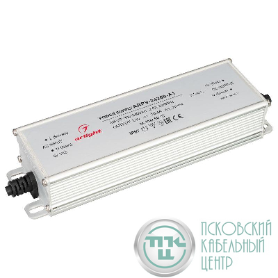 Блок питания ARPV-24250-A1 24В 10.4А 250Вт IP67 метал. 3 года Arlight 031514