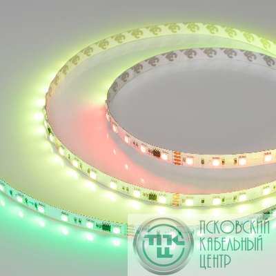Лента светодиодная SPI-B60-10mm 24V RGB-PX6-RAM 15Вт/м IP20 5060 бегущий огонь (уп.5м) Arlight 033447