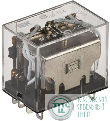Реле РЭК 77-4 10А 12В DC IEK RRP10-4-10-012D