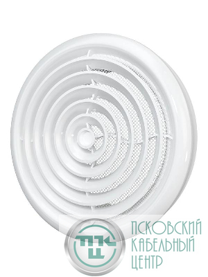 Диффузор dK фланец d125 сетка d164 пластик ERA 12.5dK