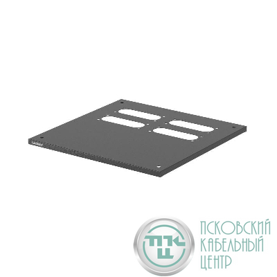 Панель верхняя под фланец FL21 черн. RAL9005 600х600мм DKC R5KTFL66B