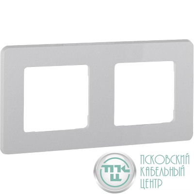Рамка 2-м СП Inspiria IP20 бел. IEK 673940