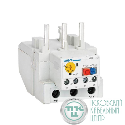 Реле перегрузки тепловое NR8-100 30-40А (R) CHINT 254396