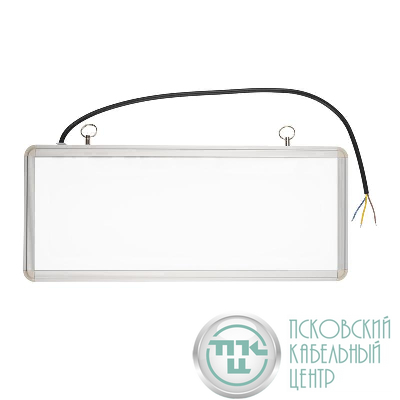 Светильник светодиодный PEL 103-1 (табло) 3Вт ССА аварийный оповещатель односторонний без наклейки Pro+ JazzWay 5062269