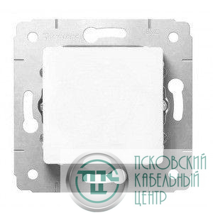 Механизм переключателя на 2 направления 1-кл. СП Cariva 10А IP20 250В 10AX авт. клеммы бел. Leg 773657
