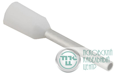 Наконечник НШВИ 0.5-10 бел. (уп.20шт) IEK UGN11-D05-010-020