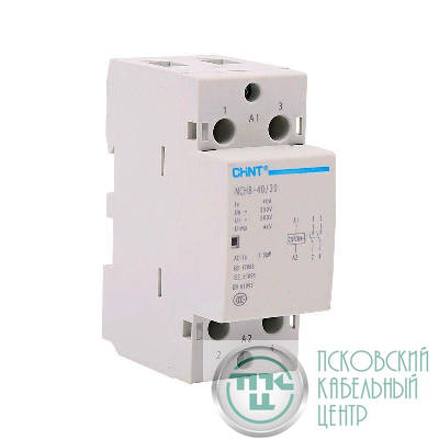 Контактор модульный NCH8-40/20 40А 2НО AC 220/230В 50Гц (R) CHINT 256081