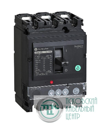 Выключатель автоматический SYSTEMEPACT CCB100 36кА 3P3D S2.2 40А рычаг SE SPC100F04022L3DF