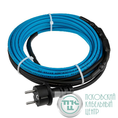 Кабель греющий саморег. Extra Line (комплект для труб) 15MSR-PB 8M (8м/120Вт) REXANT 51-0619