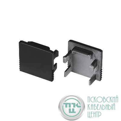 Заглушка SL-MINI-15 BLACK глухая пластик (комплект) Arlight 049419