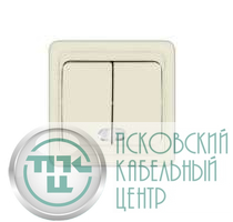 Выключатель 2-кл. СП Валери 10А IP20 с подсветкой сл. кость UNIVersal Б-В0123