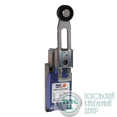 Выключатель концевой OptiLiS D4V-8108Z рычаг регулир. с роликом пластик. XCKP2145P16 КЭАЗ 365291