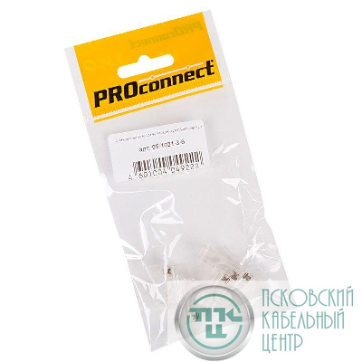 Джек штекер 8Р8С CAT 5е (уп.5шт) PROCONNECT 05-1021-3-9