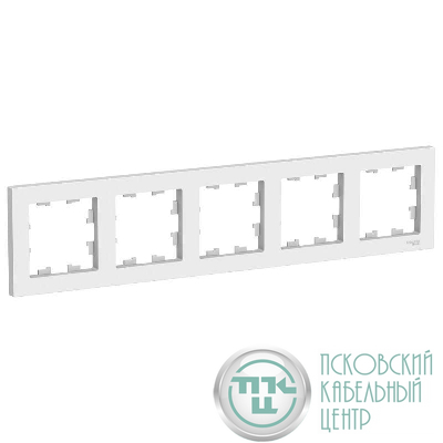 Рамка 5-м AtlasDesign универс. бел. SE ATN000105