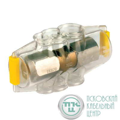 Колодка клеммная ответв. универс. поликарбонат 35х35х10мм DKC BK635