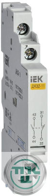 Контакт дополнительный 1НО+1НЗ ДК32-11 KARAT IEK DMS11D-AU11