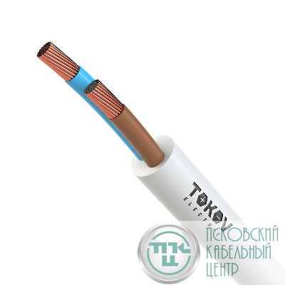 Провод TOKOV ELECTRIC ПВС 2х0.75 380В Б (бухта) (м) 1945476