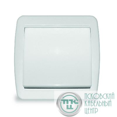 Выключатель 1-кл. ОП Клио 10А IP44 бел. UNIVersal К2221