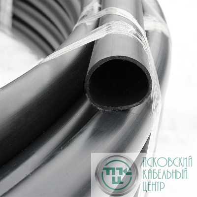 Труба гладкая ПНД техническая d63мм черн. (уп.100м) Урал Пак ГТ-1021063-100