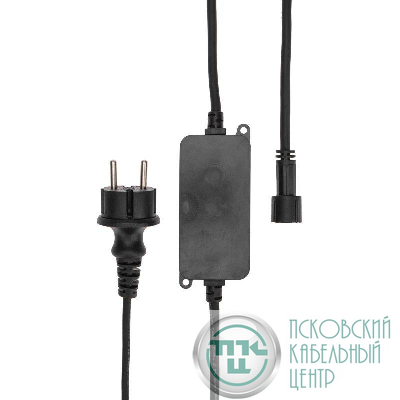 Контроллер для гирлянд Сеть и Твинкл с радиопультом черн. Neon-Night 217-204