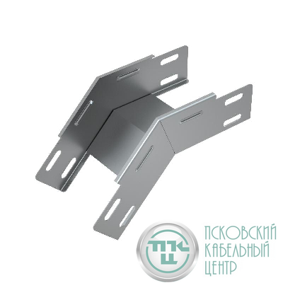 Угол для лотка вертикальный внешний 45град. 50х50 сталь 0.8мм VL45-50-50 КМ LO0138