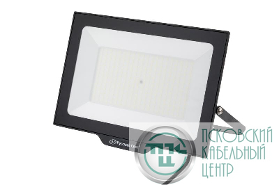 Прожектор светодиодный СДО FL 10 C 200W VW 865 BK CL 397х290х31.5мм 200Вт 6500К IP65 уличный черн. Русский Свет 15081023058