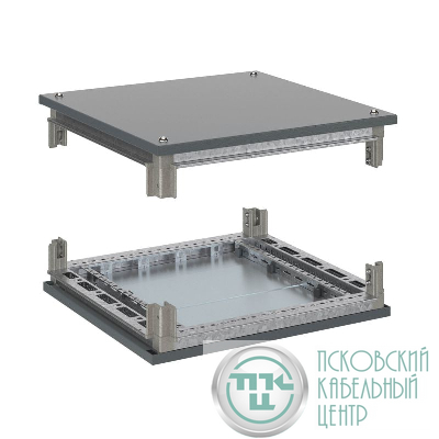 Комплект крыша и основание для оцинкованных шкафов CQE 1000х800мм DKC R5GTB108