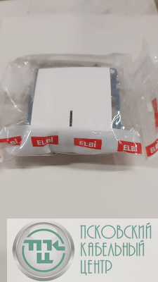Выключатель 1-кл. СП Zena 10А IP20 с LED-подсветкой механизм бел. ABB 609-010200-201