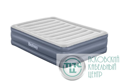 Кровать надувная 152х203х51см+встр. насос 220В (6713I) Bestway 6941607326428