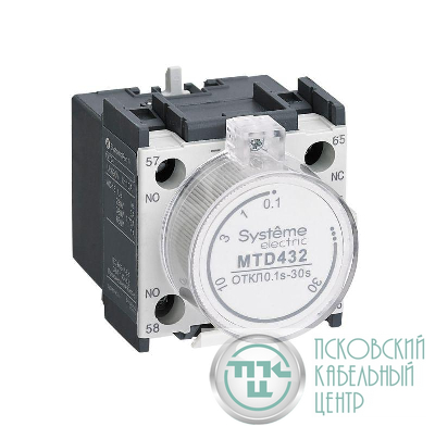 Блок контактный дополнительный MC1G/E выд. вр. вкл. 01-30с SE MTD422