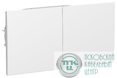 Розетка двойная AtlasDesign с заземл. со штор.со сдвиж. крышк 16А в сборе лотос SE ATN001328