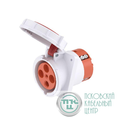Розетка скрыт. уст. 63А 400В 3P+E IP67 DKC DIS4156366