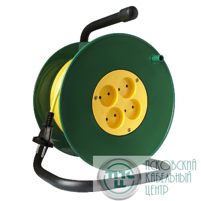 Удлинитель на катушке 4х50м 16А IP20 4кВт Союз 481S-3805