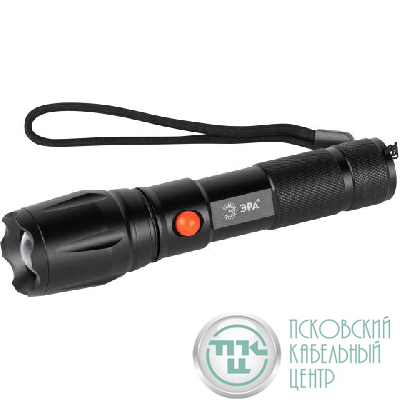Фонарь светодиодный MA-701 АР "Калибр" универсальный ручной аккумуляторный ручная фокусировка 5 режимов Эра Б0070015