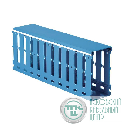 Кабель-канал перфорированный 80х80 L2000 RL12 син. DKC 01168RL